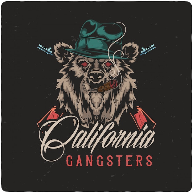 Gangster Bear