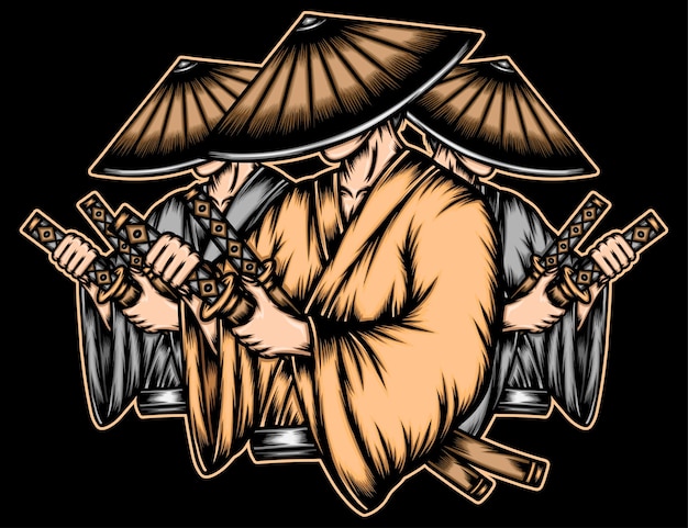 Gangster Japoński Ronin.