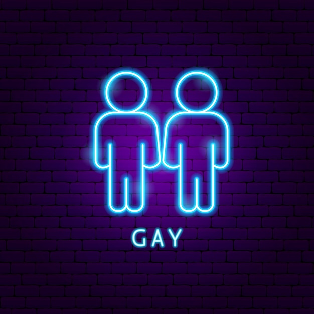 Gay Neon Label