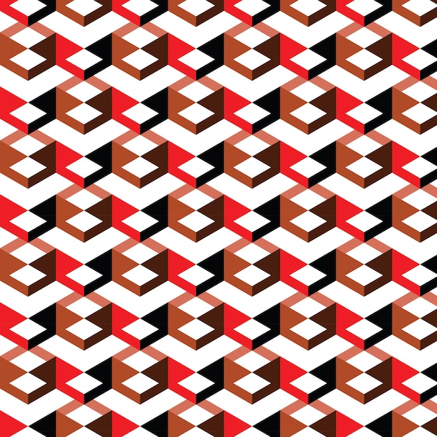 Geometryczna etniczna bezszwowa pettern