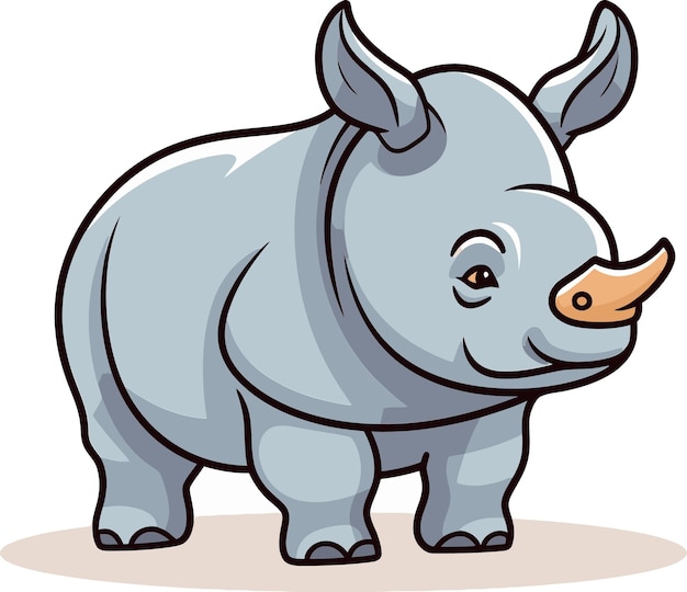 Plik wektorowy geometryczna ilustracja wektorowa nosorożcatribal rhino vector art