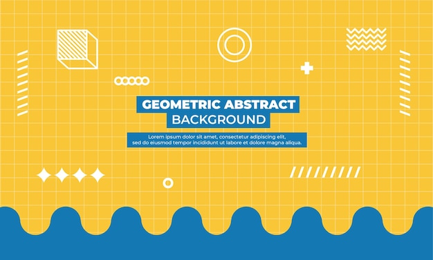 Geometryczne Abstrakcyjne Tło Minimalistyczny Kształt