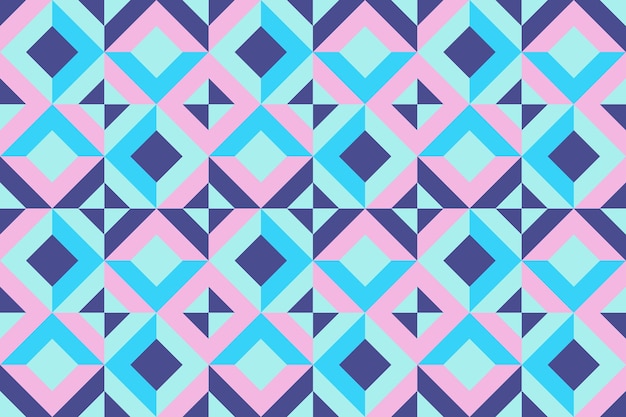 Geometryczne bezszwowe wzorykolorowe abstrakcyjne geometryczne projekty graficzne proste patterncolor trendy 2022