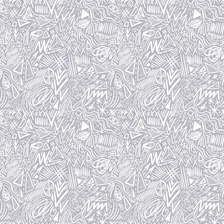 Wektor geometryczne doodle ręcznie rysowane wzór losowe elementy dekoracyjne ilustracji wektorowych