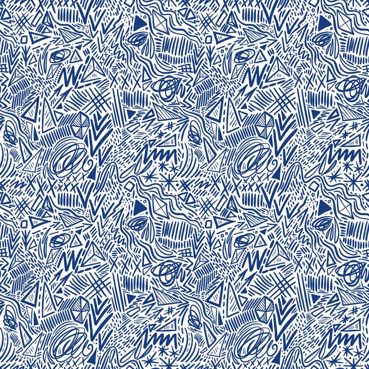 Wektor geometryczne doodle ręcznie rysowane wzór losowe elementy dekoracyjne ilustracji wektorowych