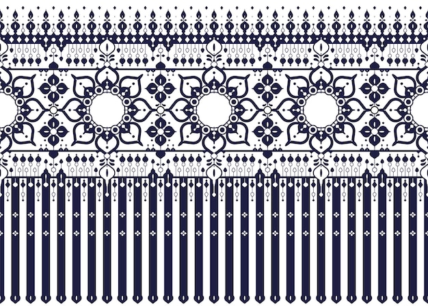 geometryczne i mandale etniczne tkaniny bezszwodowe projekty do dywanów z tkaniny, tapety batik itp.