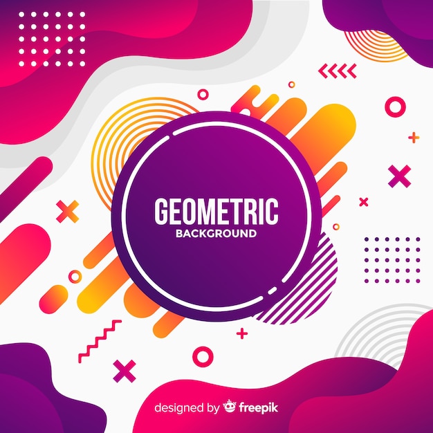 Geometryczne tło