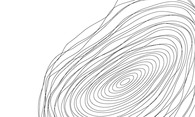 Geometryczne zniekształcenia abstrakcyjne kształty zdeformowana kula falistych linii płynących geometrycznych kształtów Technologia i nauka abstrakcyjna ilustracja izometria