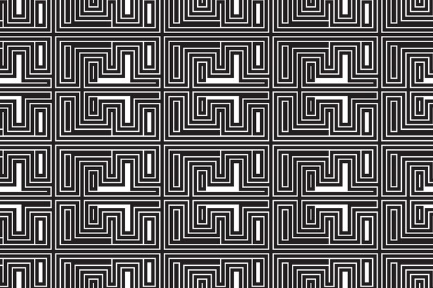 Geometryczny bezszwy abstrakcyjny wzór