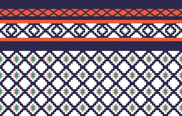 Geometryczny Etniczny Orientalny Bezszwowy Wzór Tradycyjny Projekt Graficzny Do Dekoracji Tapety