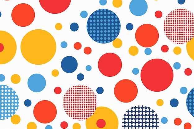 Geometryczny krąg Wzorzec abstrakcyjne tło Szablon Projekt Wektor i ilustracja