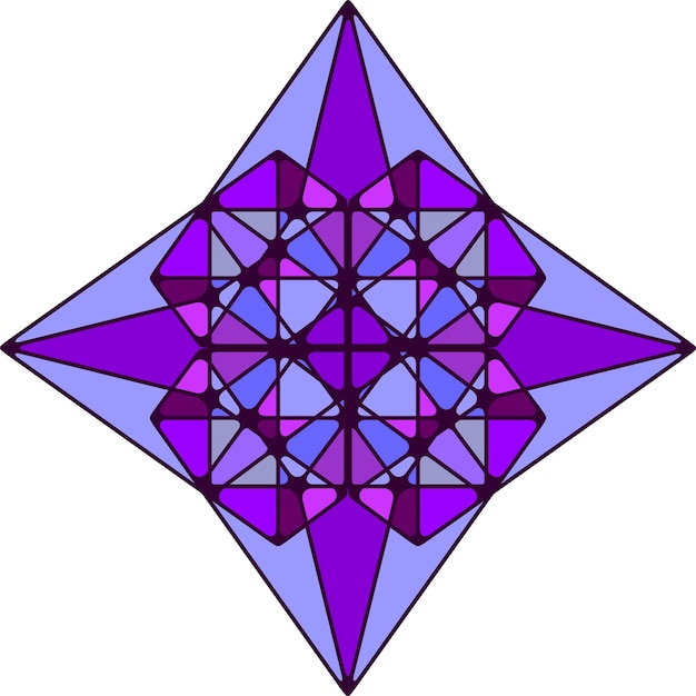 Geometryczny Kształt święta Geometria Abstrakcyjny Symbol Element Alchemii Motyw Religii Filozofii