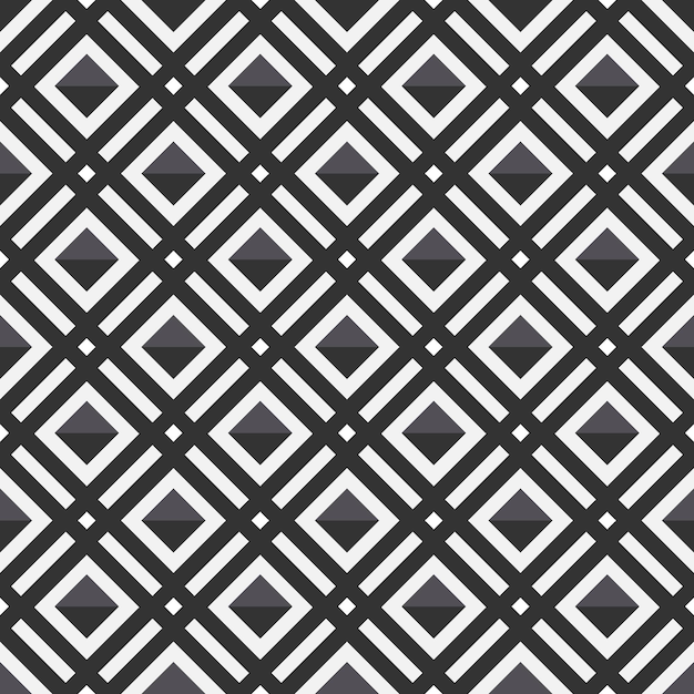Geometryczny monochromatyczny wzór bez szwu