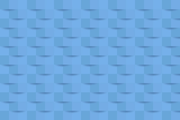 Geometryczny Niebieski Płaski Kwadratowy Dekoracyjny Wzór Tła Na Baner Karty I Ulotkę