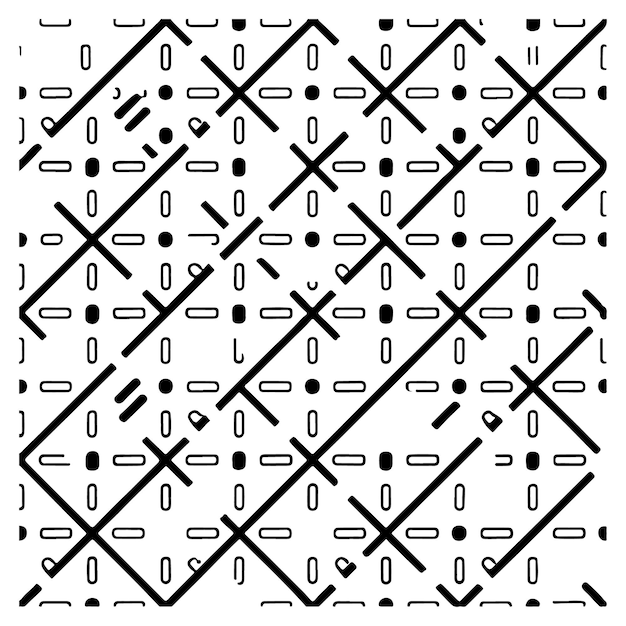 Plik wektorowy geometryczny wektorowy bezszwowy wzór na białym tle
