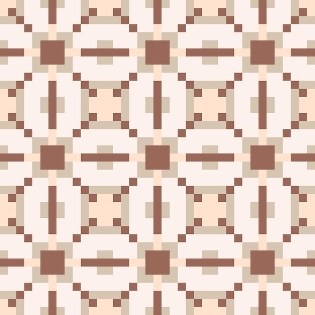 Geometryczny wzór pixel art