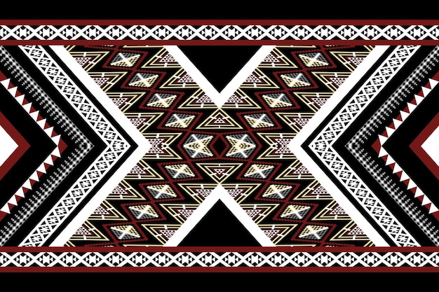 Geometryczny wzór plemienny