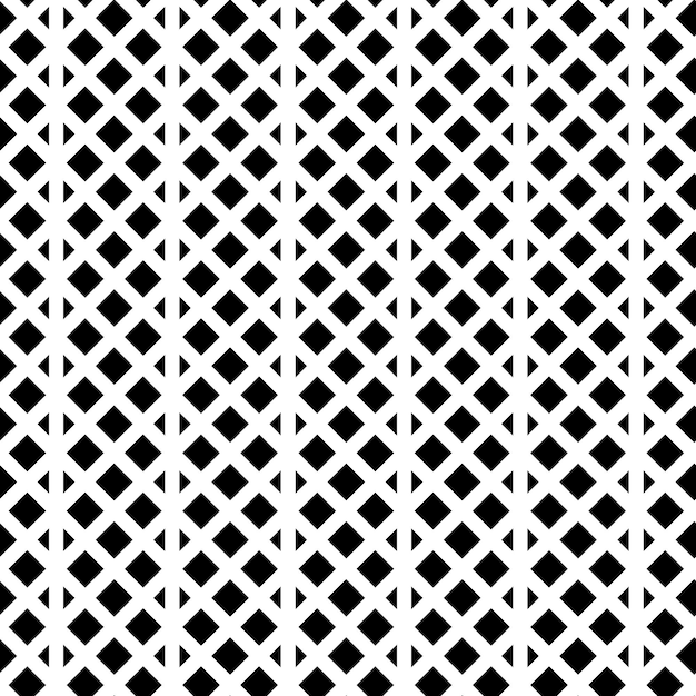 Geometryczny Wzór. Wektor Abstrakcyjne Klasyczne Tło W Kolorze Czarno-białym