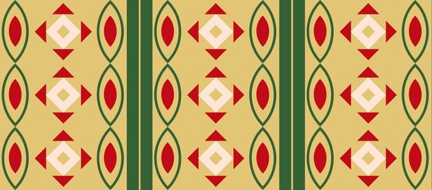 Geometryczny wzór wektorowy w stylu skandynawskim Ilustracja tła projektowania graficznego