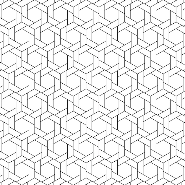 Geometryczny wzór z liniami. Bezszwowe tło wektor.