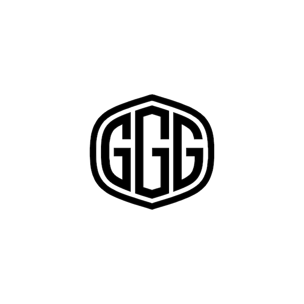 Ggg Minimalistyczne Logo