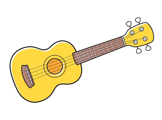 Plik wektorowy gitara ukulele