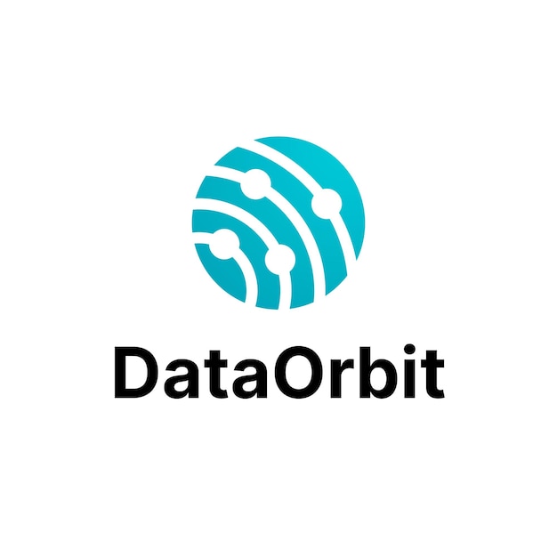Globalne logo orbity satelitarnej