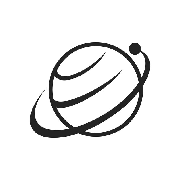 Globe Abstrakcyjny Szablon Logo Izolowana Tożsamość Marki Ikona Abstrakcyjna Grafika Wektorowa