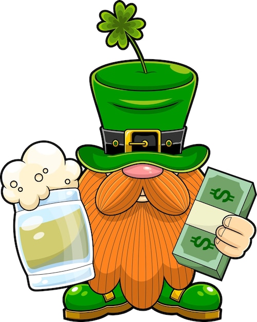 Plik wektorowy gnome_stpatrick_01