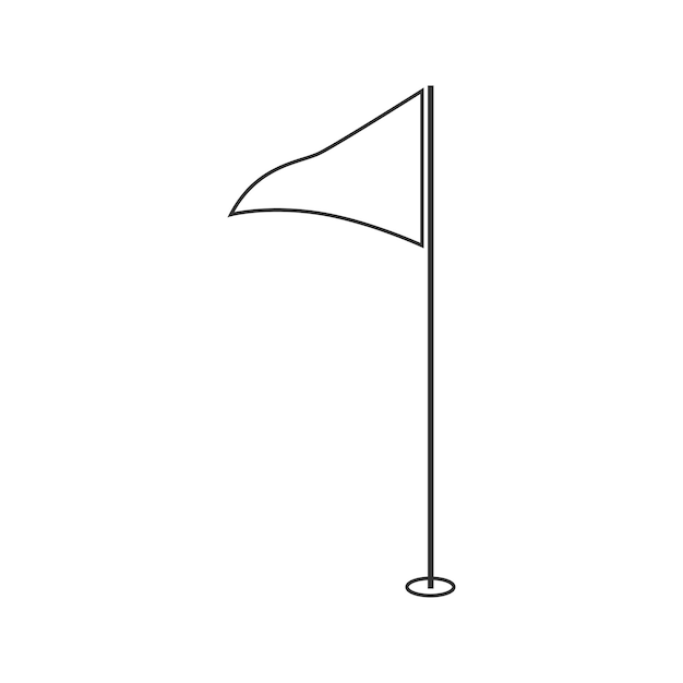 Golf Line Art Golf Vector Ilustracja Golfowa Sport Vector Sport Line Art Line Art