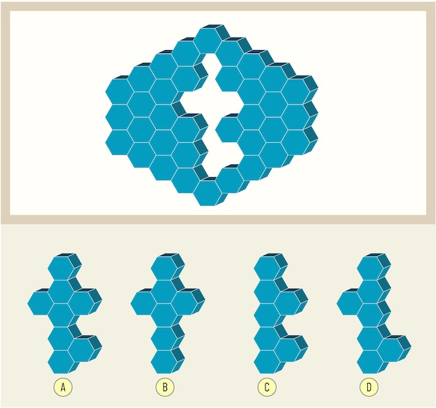 Plik wektorowy gra umysłowa pytania mózgowe test iq pytania inteligencji wizualnej znajdź brakującą część