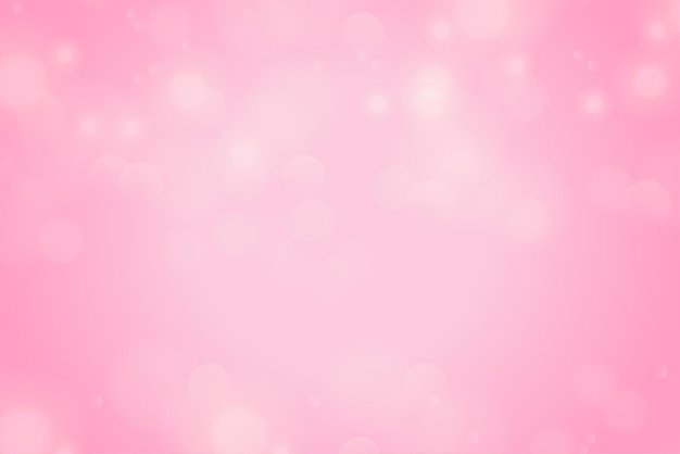 Gradient Baby Pink Background z efektem Bokeh