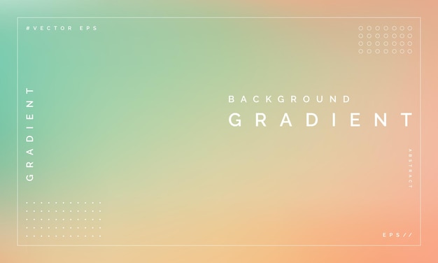 Gradient brzoskwiniowy i miętowy