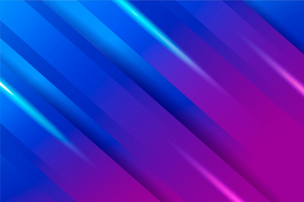 Gradient dynamicznych linii tła