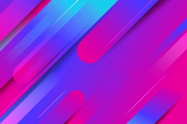Gradient dynamicznych linii tła