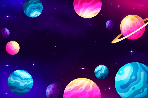 Gradient galaktycznego tła