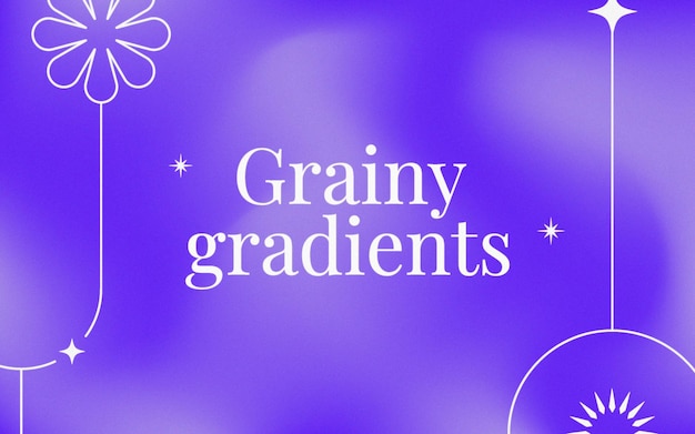 Gradient grainy gradient tekstura