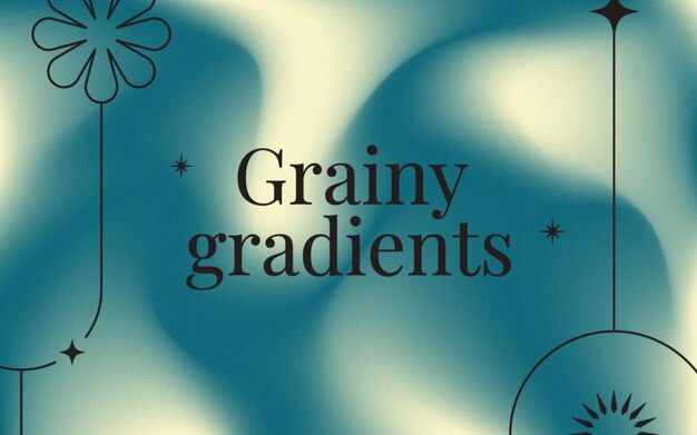 Gradient grainy gradient tekstura