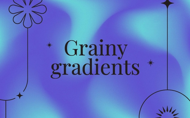 Gradient grainy gradient tekstura