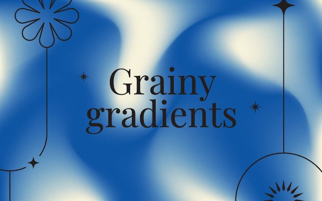 Gradient grainy gradient tekstura