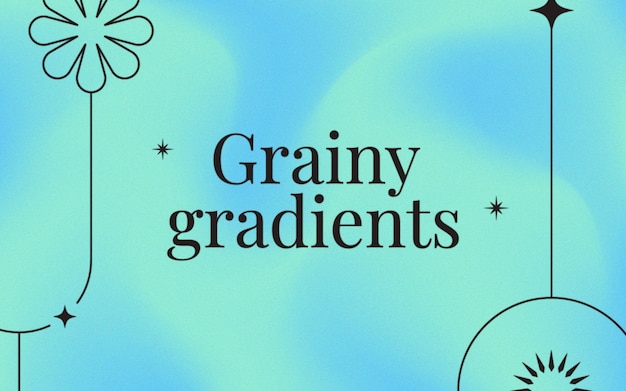Gradient grainy gradient tekstura
