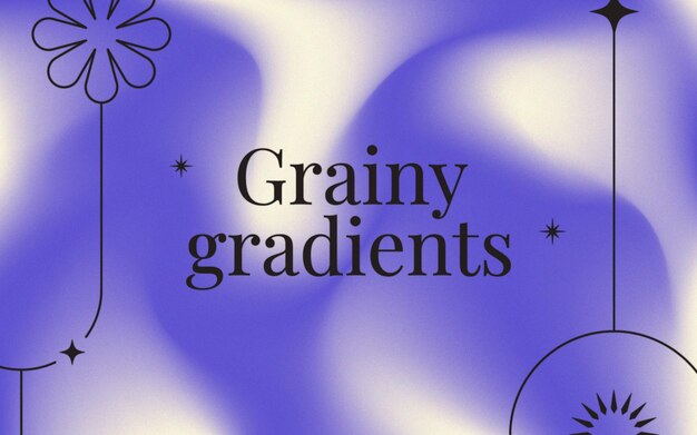 Gradient grainy gradient tekstura