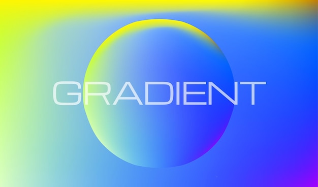 Gradient kolorowego tła