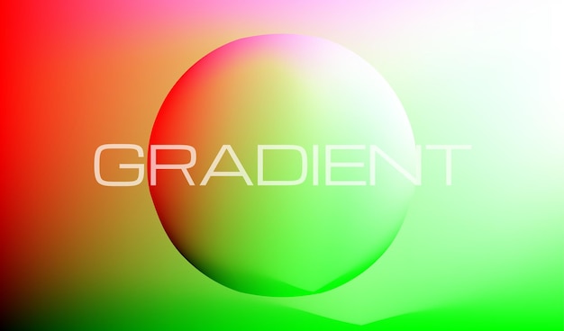 Gradient kolorowego tła