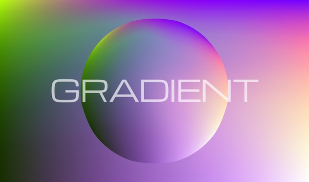 Gradient kolorowego tła