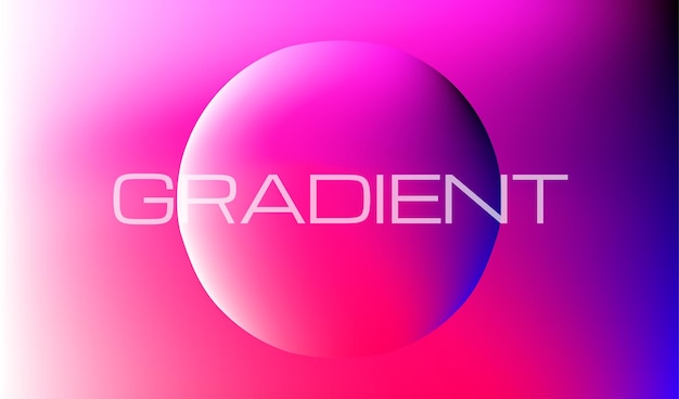 Gradient kolorowego tła