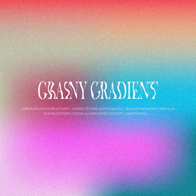 gradient kolorowy gradient ziarniste tło