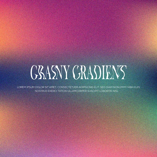 gradient kolorowy gradient ziarniste tło