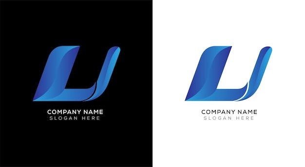 Gradient Litery Projektu Logo