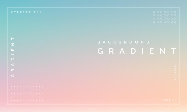 Gradient pastelowy Technicolor